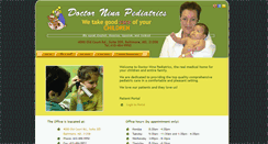 Desktop Screenshot of drninapediatrics.com